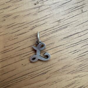 James Avery L initial charm